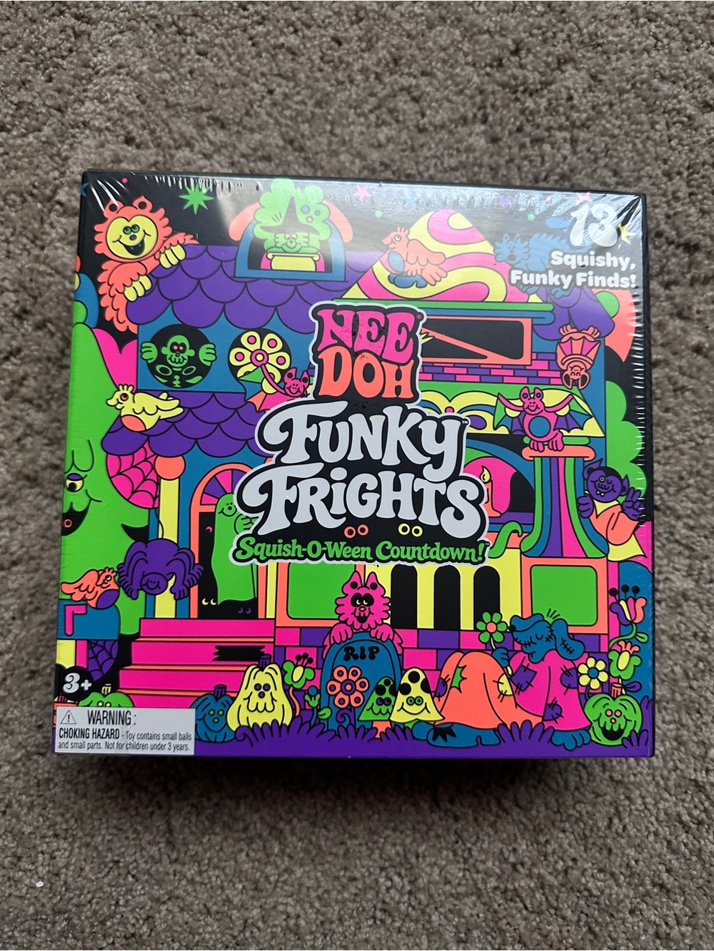 NeeDoh Funky Frights Squish-O-Ween Countdown